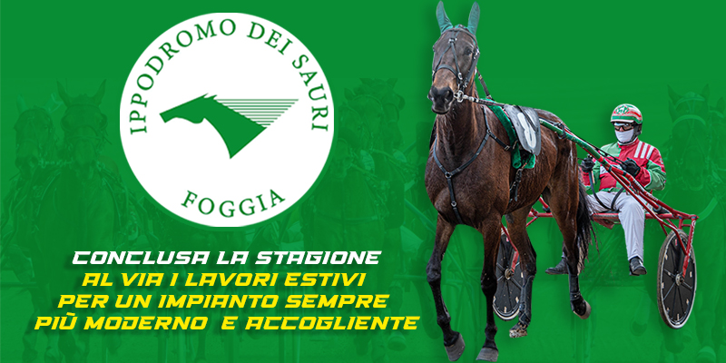 Ippodromo dei Sauri, conclusa la stagione primaverile: al via i lavori estivi per un impianto sempre più moderno e accogliente. 