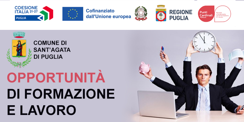 Sant’Agata di Puglia, Job Day dedicato a lavoro e formazione. Bove: “Occasione concreta per costruire il proprio futuro”. 